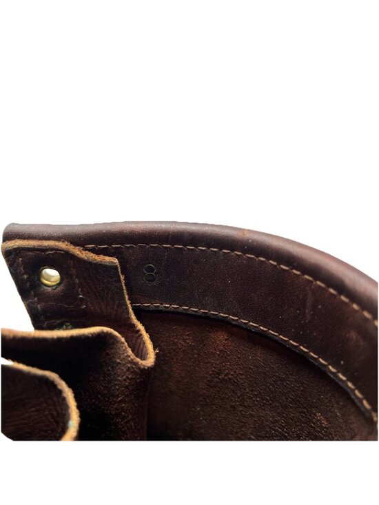Schnee\'s Men\'s 8 Bozeman MT Hunter Pac Brown Leather Duck Boots 10\